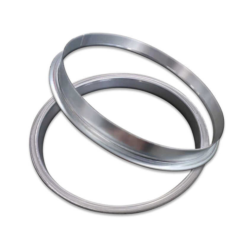 Circular Galvanized Spiral Air Duct Welding Flange Connection Pipe ...