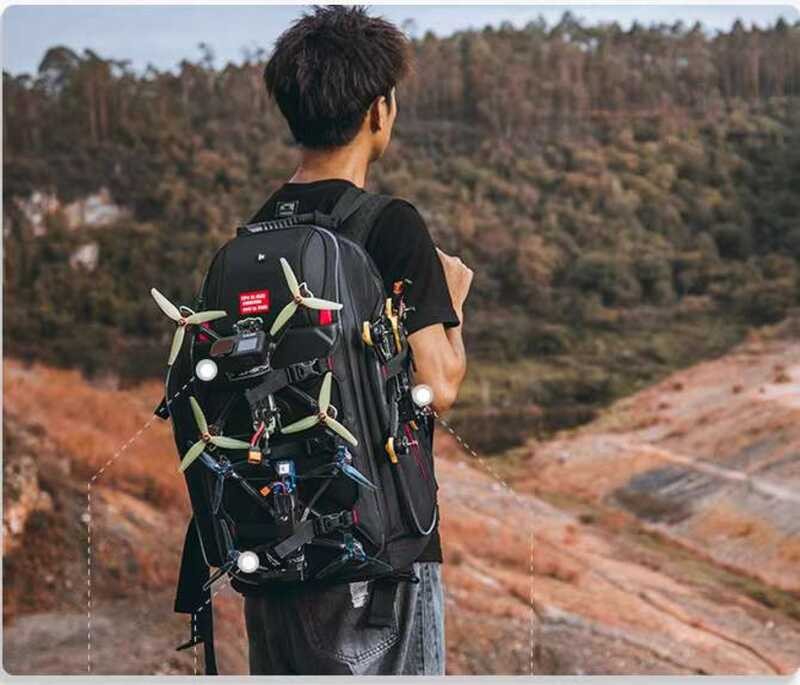 IFlight Wing Fly Drone Backpack espesyal na LED Light Module/Backpack ...
