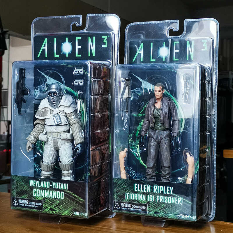 Grid Warrior NECA Aliens Xenomorph Alien Ellen Ripley Cameron Bishop 7 ...