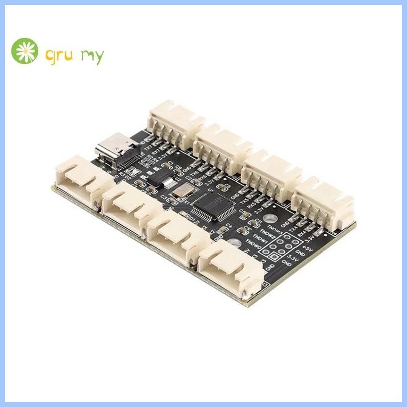 USB to 8-Way TTL Serial Port Module CH348 Multi-Channel UART Expansion ...