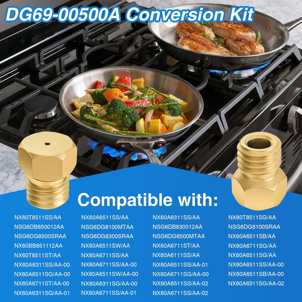 5Pcs LPG Conversion Kit LPG Gas Jet Set For Gas Hob LPG Jets Nozzles ...
