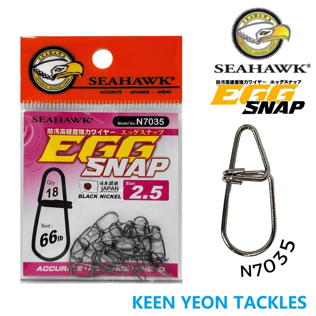 SEAHAWK EGG SNAP FISHING SNAP (N7035) | Shopee Philippines