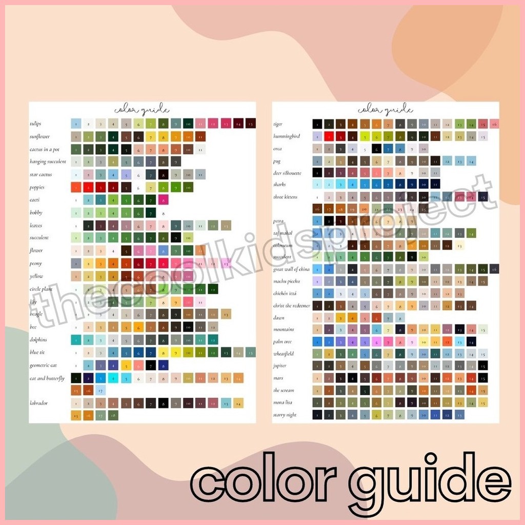 Color by Numbers/ Coloring Book/ Art Therapy for Adults ☩ ¤ ♨ | Shopee ...