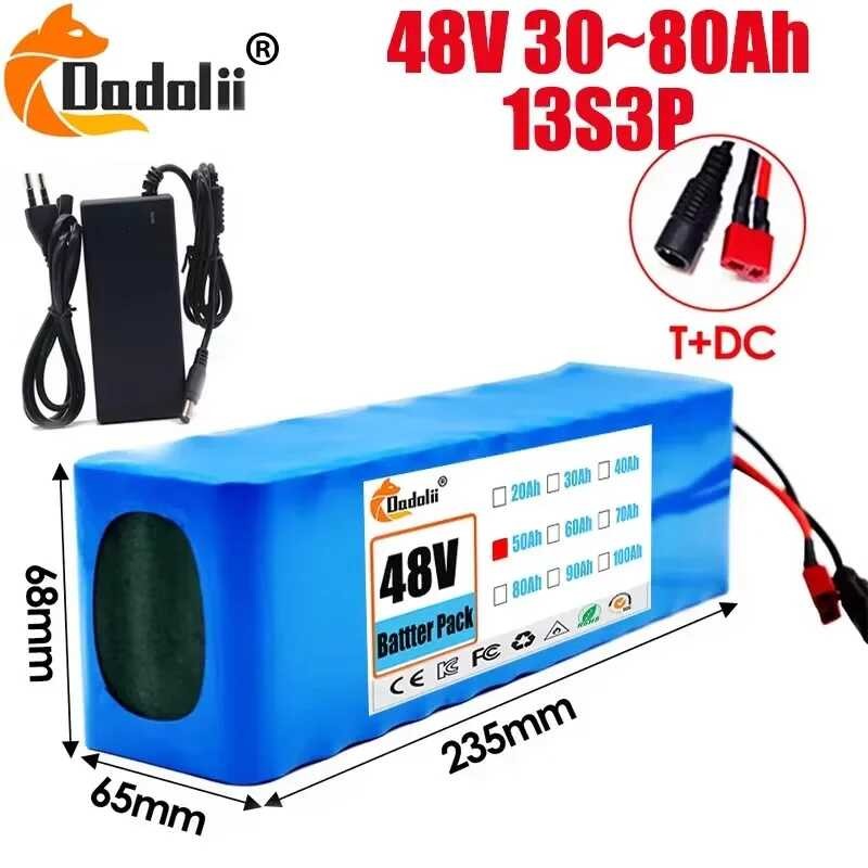Chamrider Polly 48V 30AH Ebike Battery Downtube 52V Electric Battery BMS Original 21700 Lithium Lon Battery 1000w 18650 Cell P 57785156