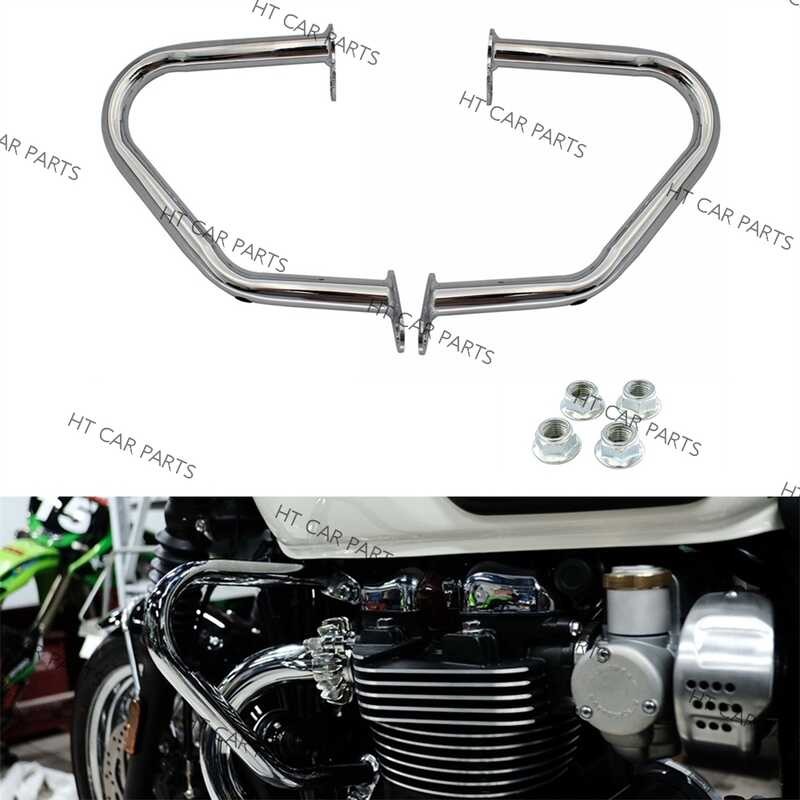 Sier F Motorcycle Engine Guard Crash Bar Bumper Protector Frame ...