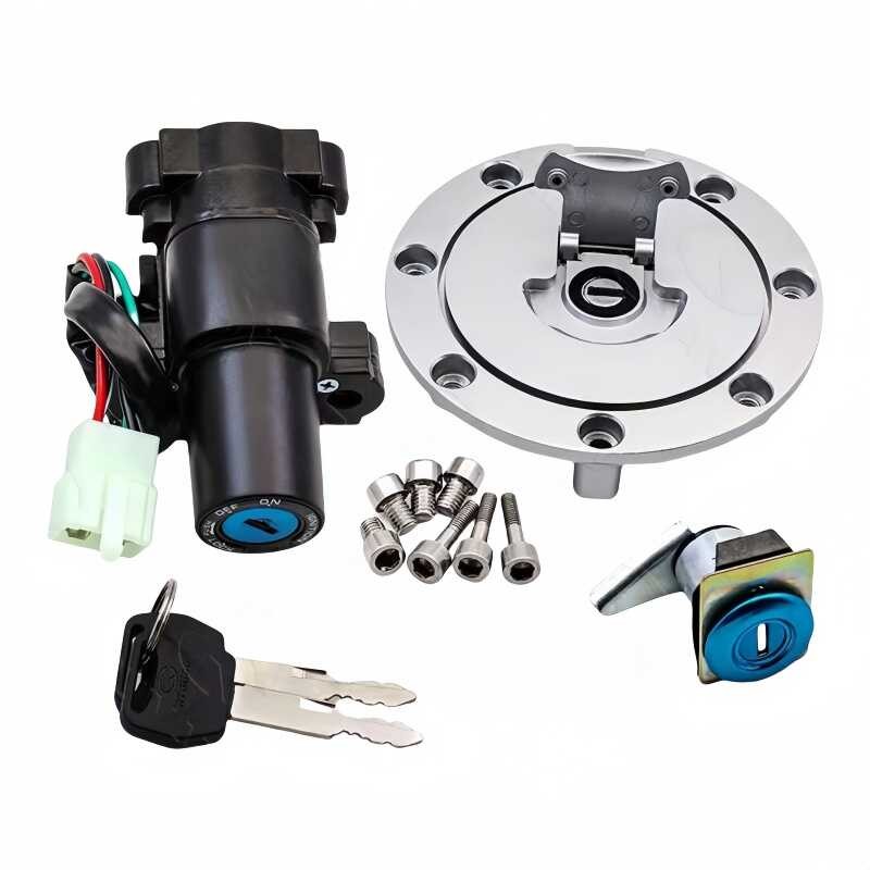 Ignition Switch / Fuel Cap / Seat Lock Key Set – Fits Honda CBR250R (2011-2013) 5 thumbnail image