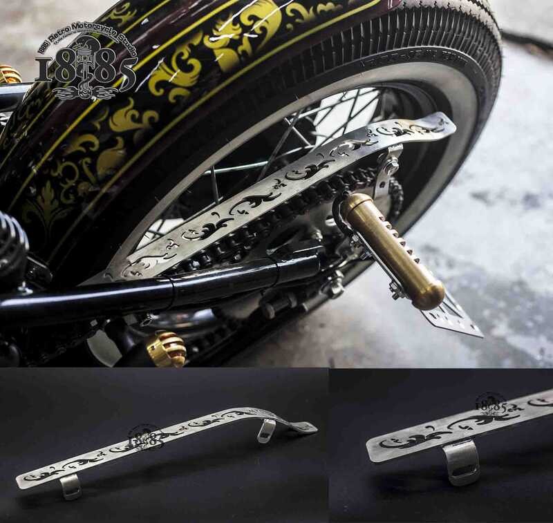 Thunderbolt 250 modified box Baroque carved stainless steel brushed ...
