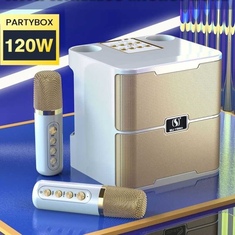Karaoke Speaker With Mic Portable Speaker Amplifier Home KTV Outdoor ...