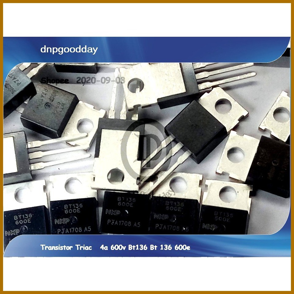 Triac 4a 600v Bt136 Bt 136 600e Transistor | Shopee Philippines