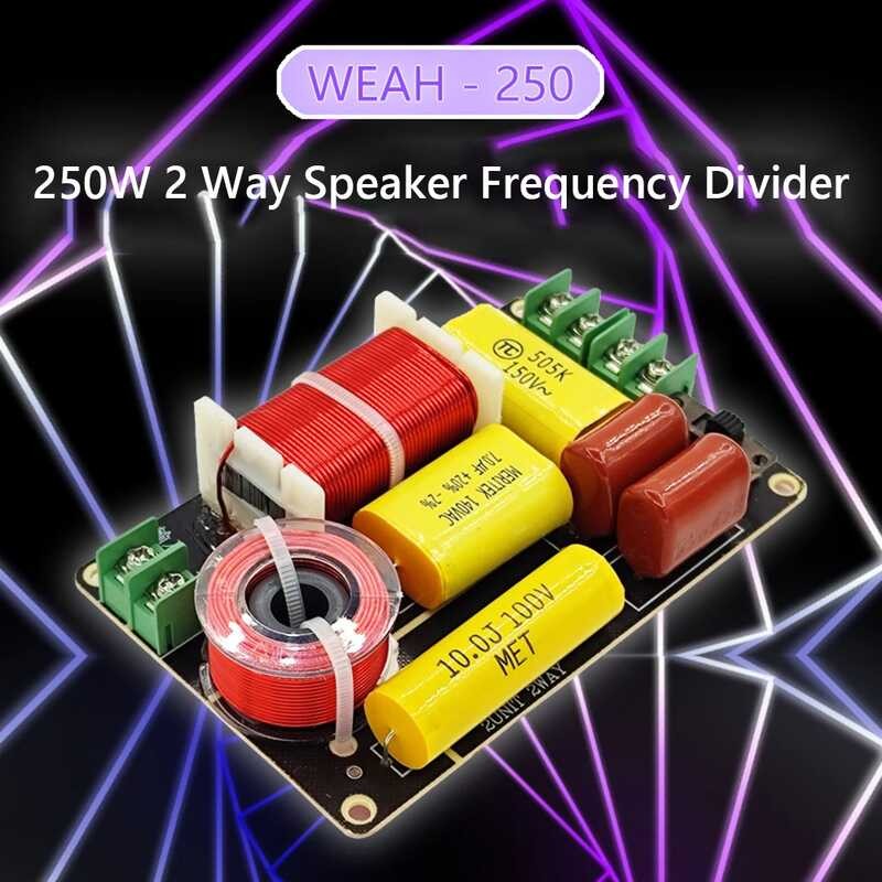 WEAH-250 250W diviseur de équence 2 voies 2750/2800Hz Tweeter filtre