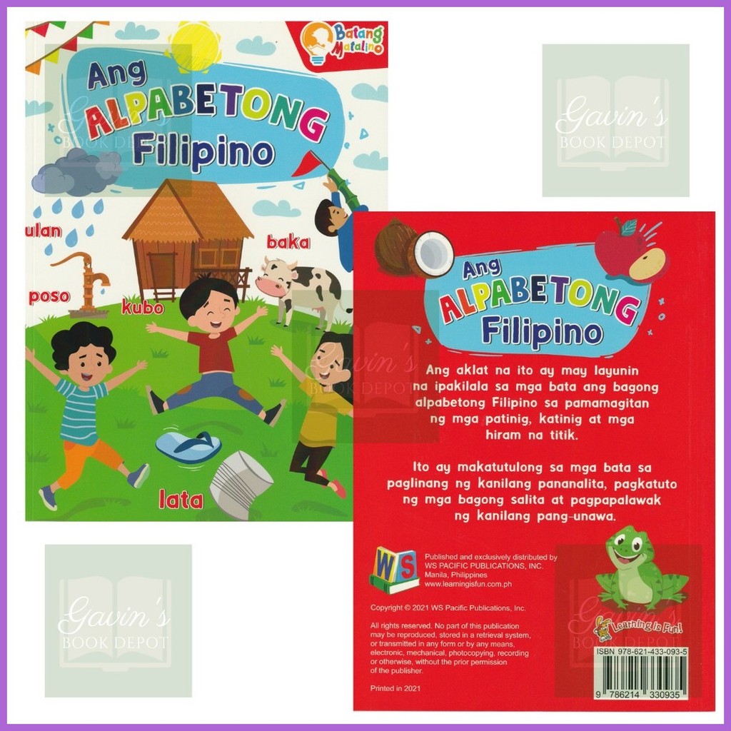 ♀ ☌ Batang Matalino - Ang Alpabetong Filipino | Shopee Philippines