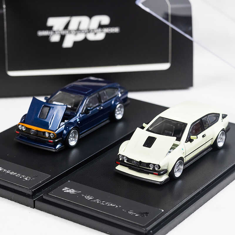 99 TPC 1:64 Alfa Romeo Gtv6 Wide-Body Modified Hood Open Alloy Car ...