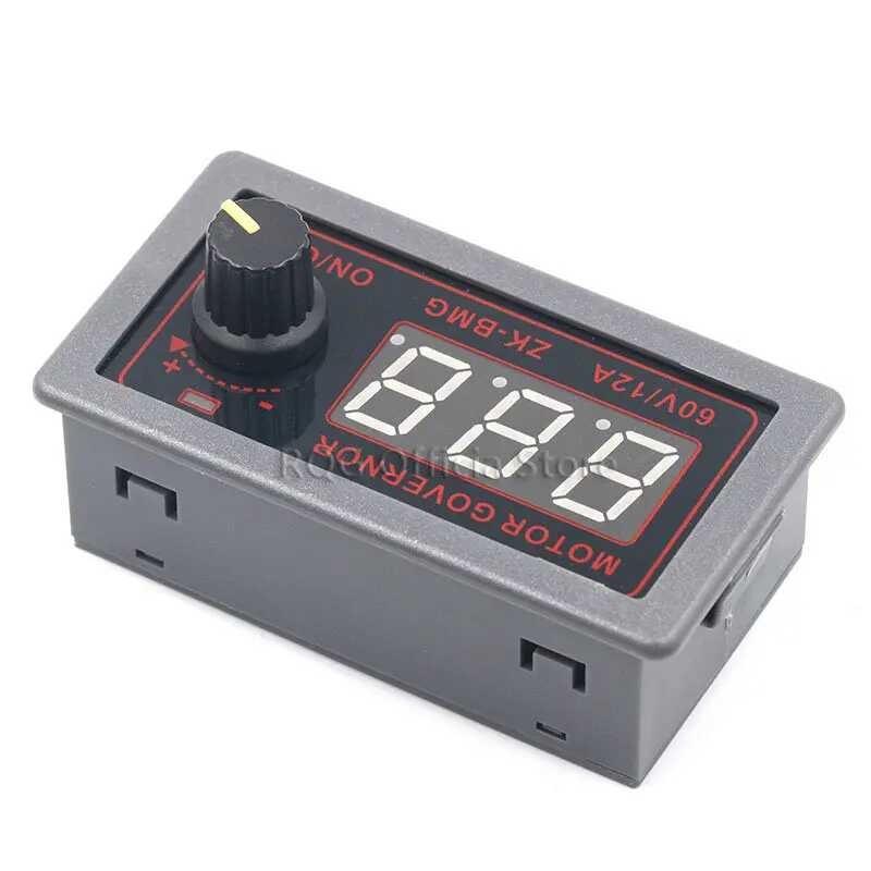 12v 9-60V 24v 36V 48V 12A DC Motor Controller PWM Adjustable Speed ...