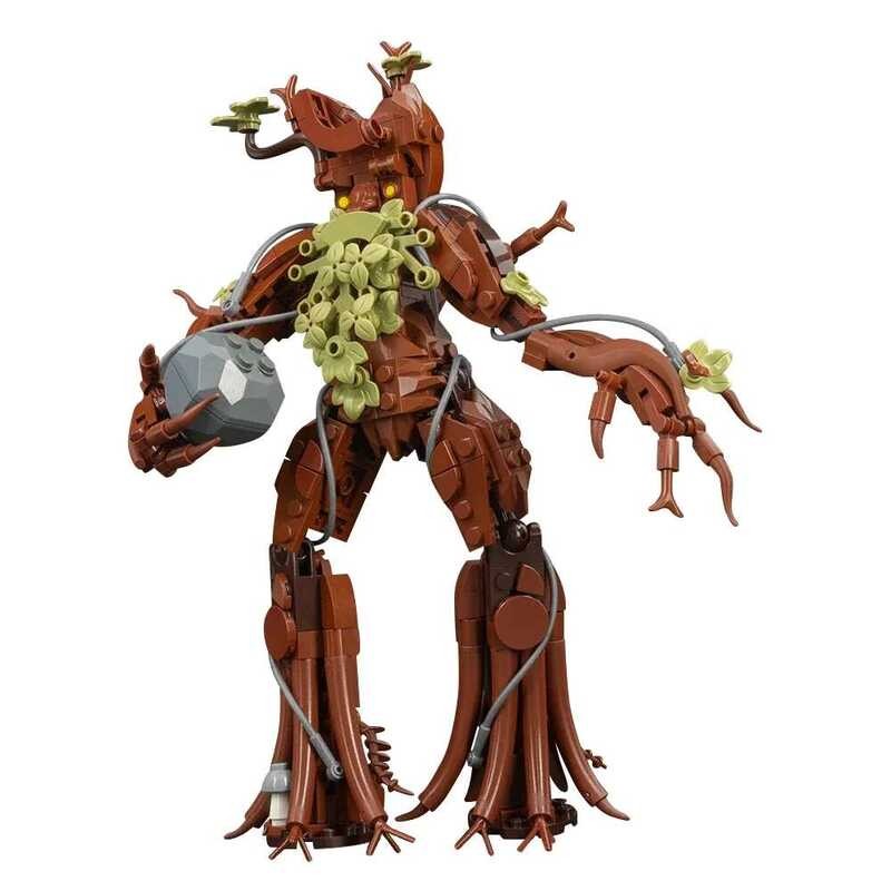 Building Tree Blocks Set Lorded Of The Ring Treebeard Brick Model Toy ...
