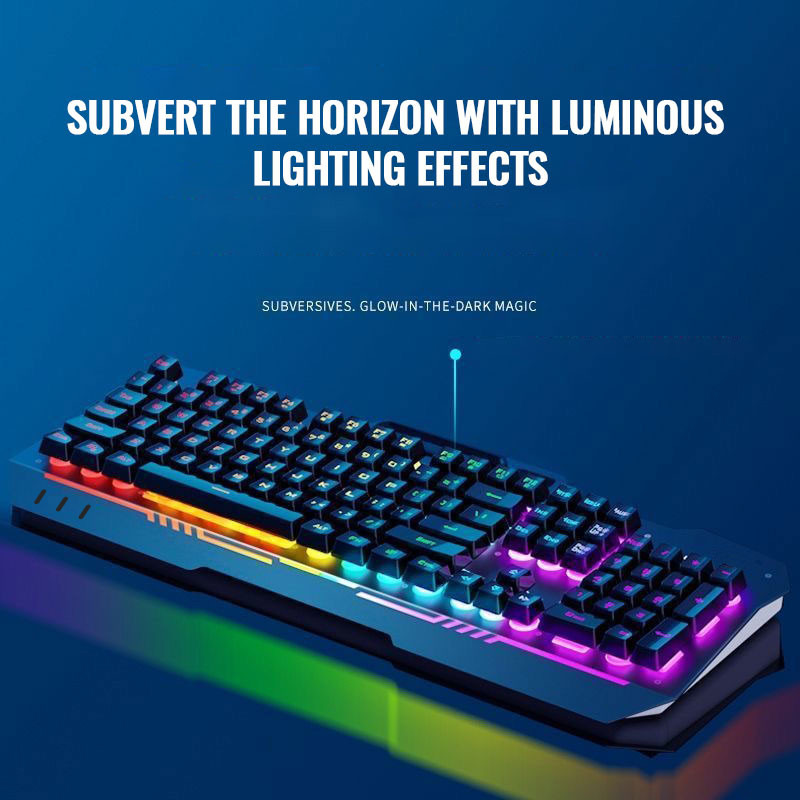 Zeus K-55 RGB Gaming Keyboard 104 Keys Backlight Wired Mechanical ...
