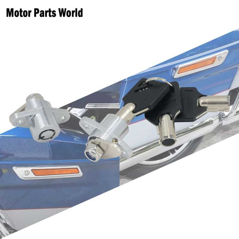 Xj Xj Motorcycle Hard Saddlebag Key Park Lock Keys Set Para Sa Harley ...