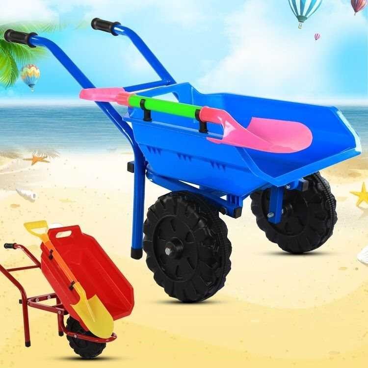 2C Large Two 3 Wheeled Beach Stroller, Construction Vehicle, Toy Dump ...