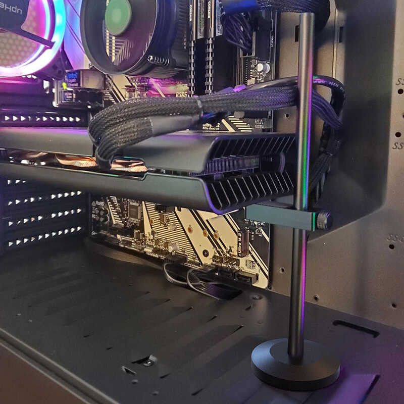 Vc-1 TEUCER Graphics Stand Aluminum Alloy GPU Support Jack Desktop PC ...
