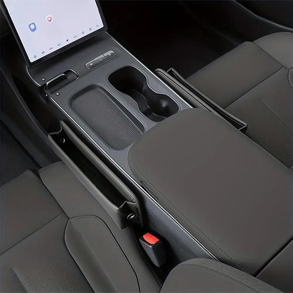 Car Seat Gap Box PU Leather Large Capacity Multifunctional Storage ...