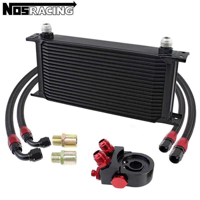 LY Universal Cooler 19 25 Rows Kit Engine Transmission An10 Radiator ...