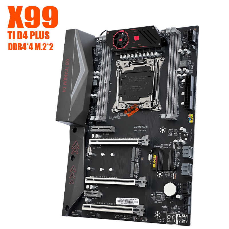 Jingyue New X99 X99- TI D4 PLUS Motherboard With 4 Channels And 10 ...
