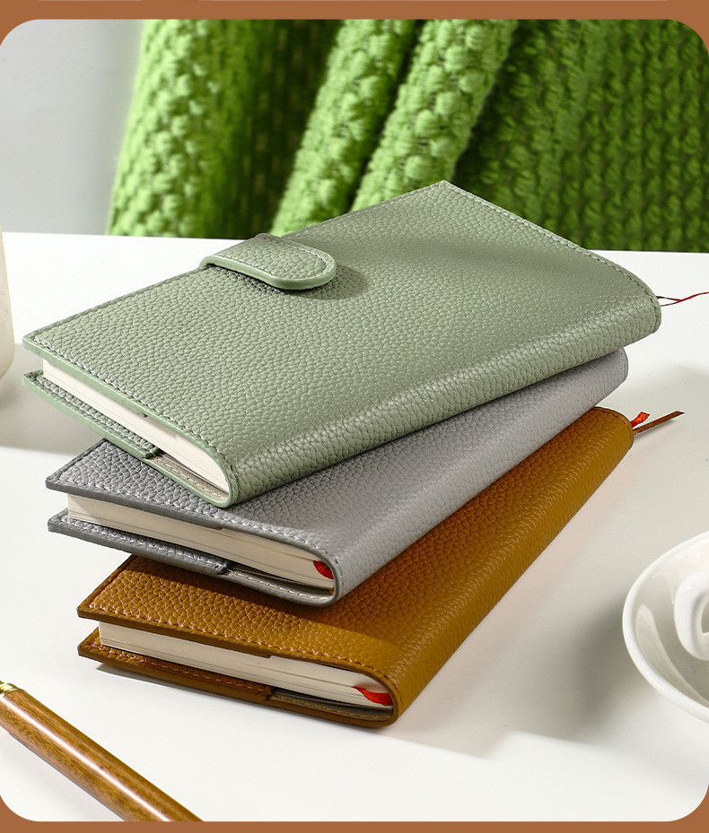 JIANWU A6 Lychee Pattern English Self-filling Schedule Book Study Plan ...