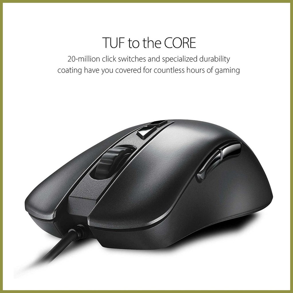 ASUS TUF Gaming M3 / M3 GEN 2 II Ergonomic wired RGB gaming mouse 7000 ...