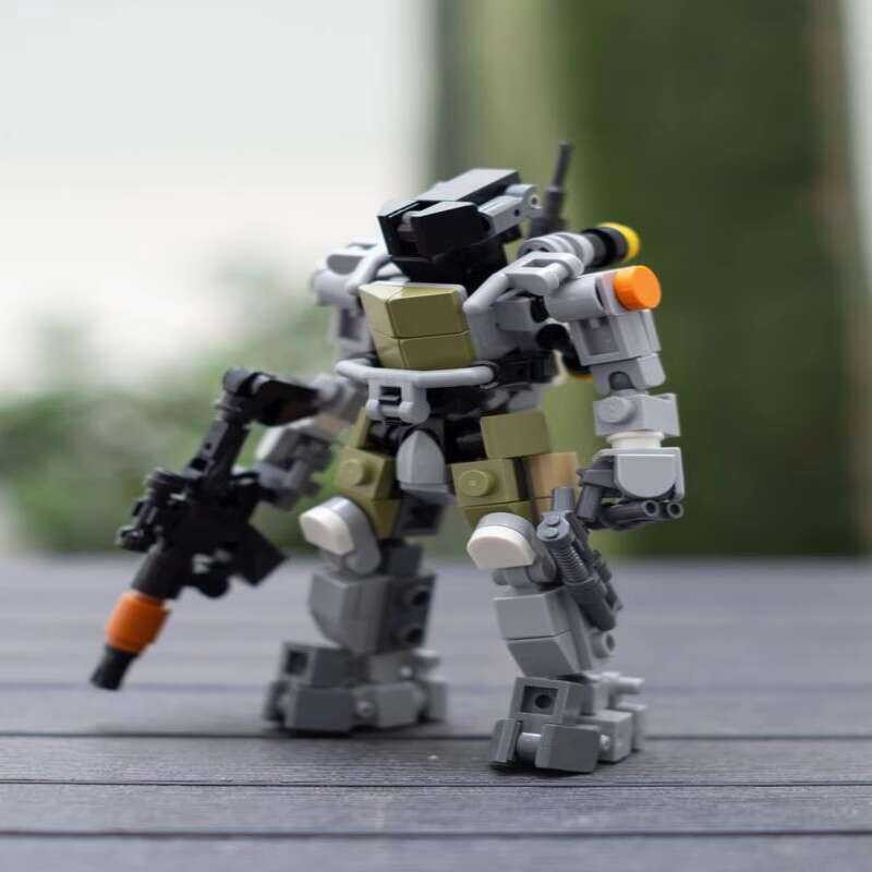 Domestic MOC-94380 Creative Small Rapid Response Mech Model May Carry ...