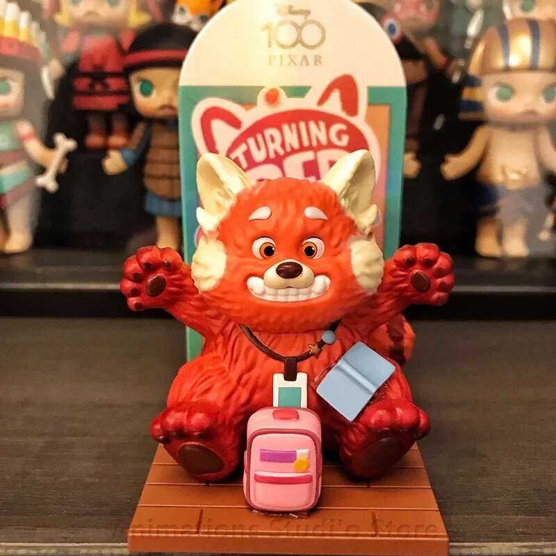 POP MART Turning Red Panda Action Figures Toys Cartoon Pixar Movie Red ...