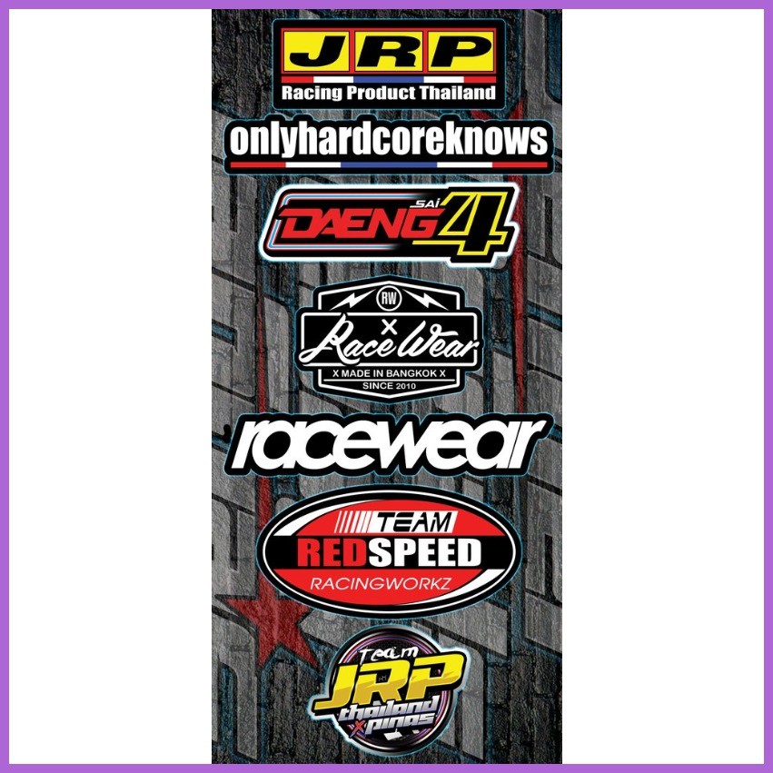 ¤ ☪ Honda XRM Trinity 125 Decal Sticker v1 ( JRP DECAL DESIGN STOCK ...
