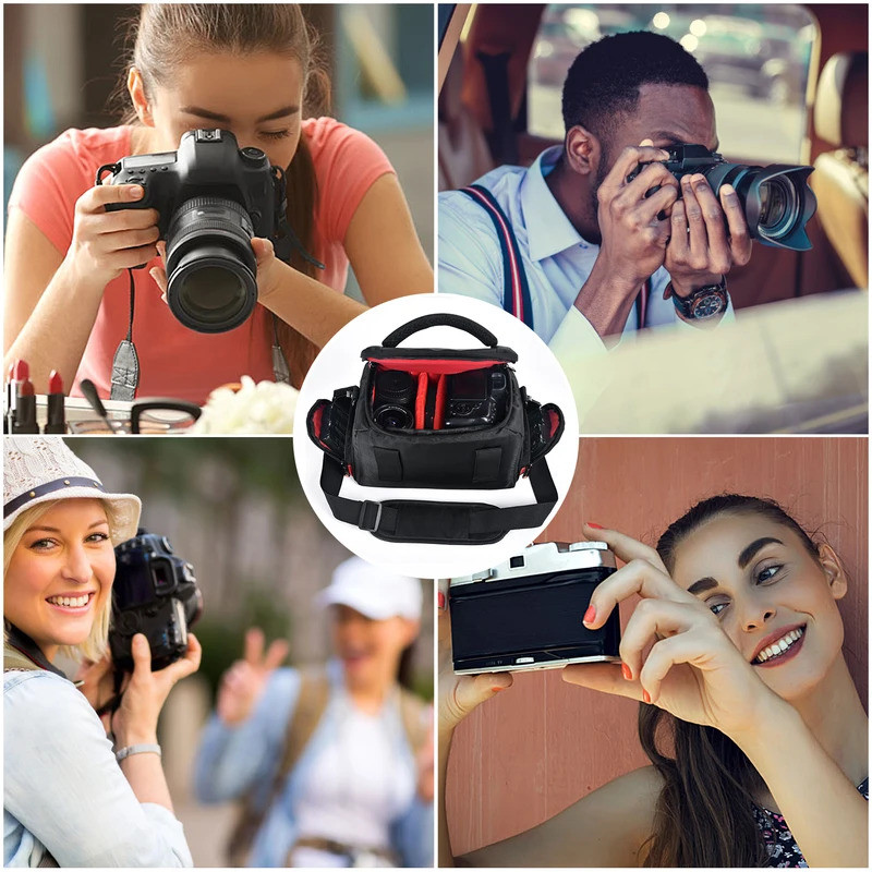 Professional DSLR camera bag Waterproof digital camera bag SONY Lens ...