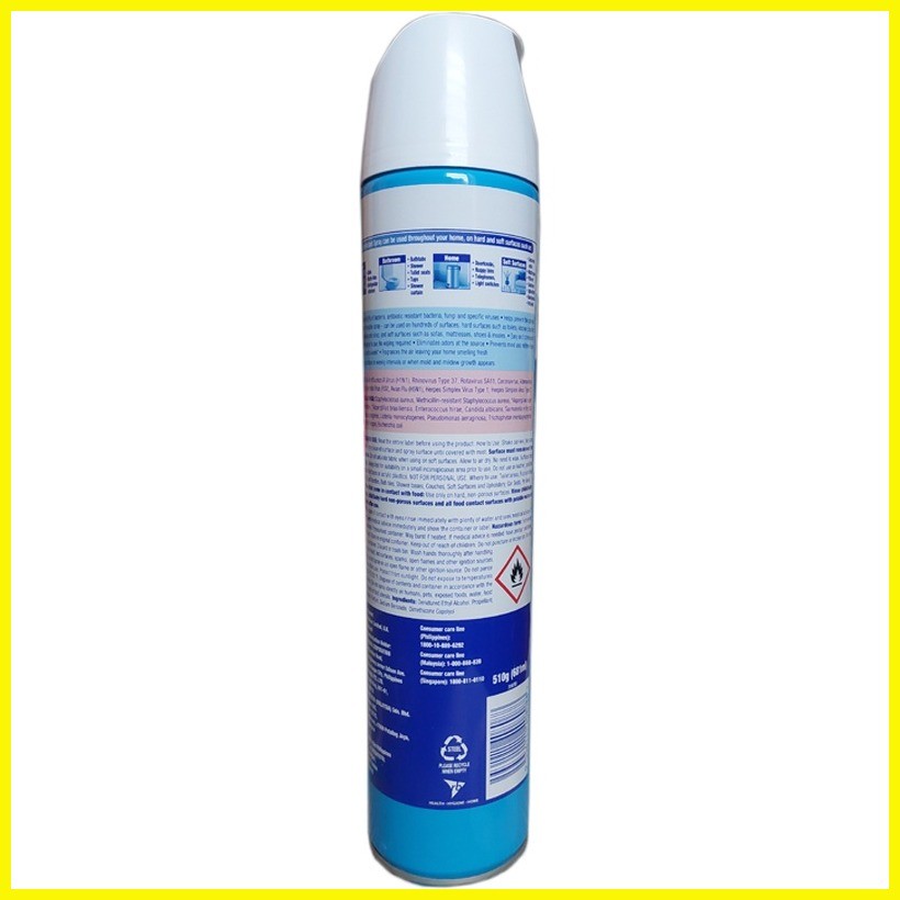 COD Lysol Disinfectant Spray Crisp Linen Scent 510 grams (1 Big ...