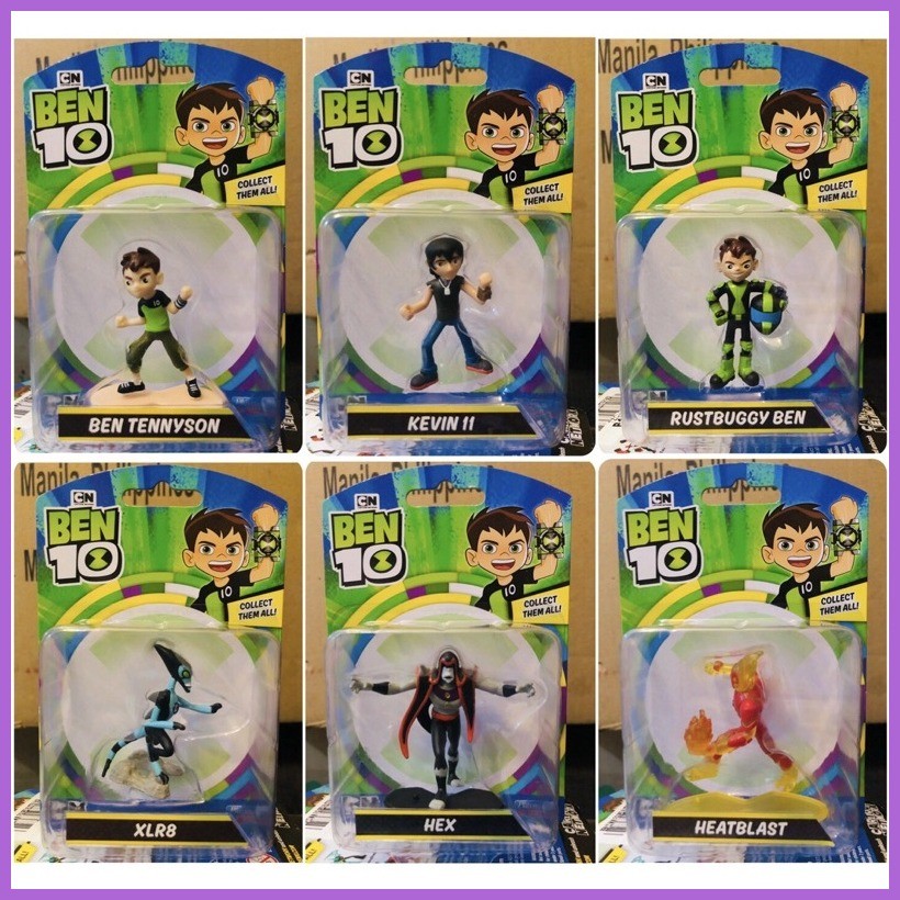 ⚽︎ Ben 10 Mini Figures Collectible Blisters Pack (Sold per Pack ...