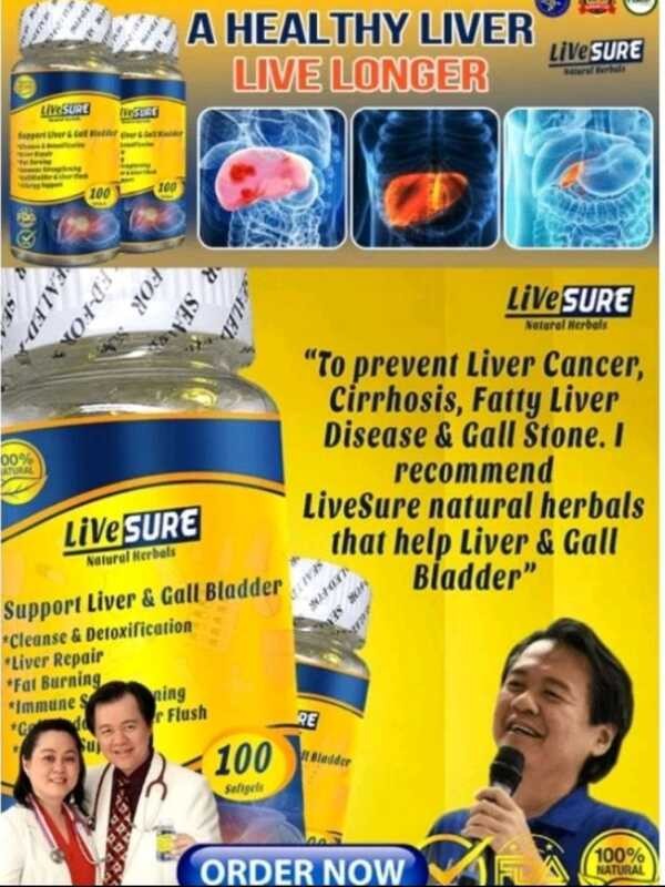 Livesure Natural Herbals Liver And Gallbladder Cleanse Detox Softgels ...
