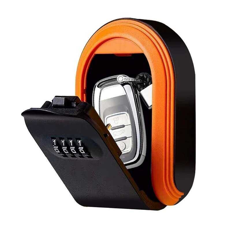 Xj Xj Magntic Box Na May 4 Digit Combination Lock Hider Ilalim Ng Kotse ...