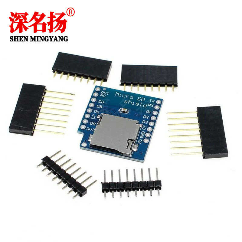 MICRO SD TF CARD TF card read-write module is suitable for D1 mini ...