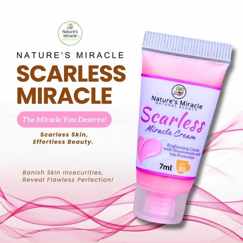 Nature's Miracle Scarless Cream 7Ml Body Skin Moisturizers | Shopee ...