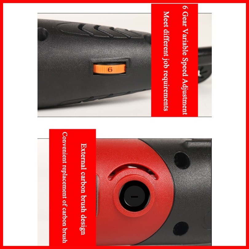Electric Mini Die Grinder Power Rotary Tool 6 Speed Control 400W ...