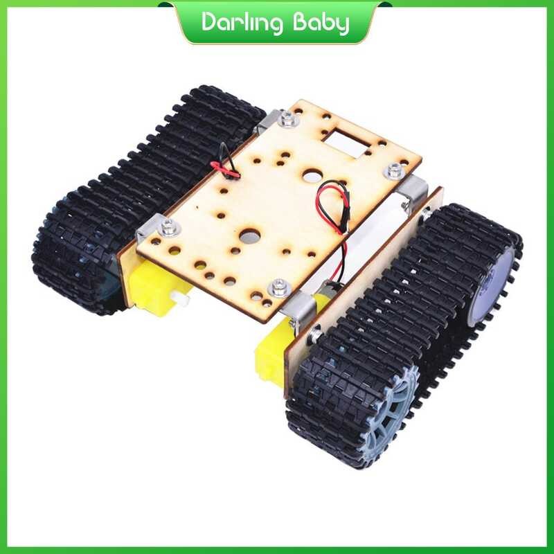 Baby Alloy Darg Robotic Chassis Track Crawler Kit DIY Car Robot Kids ...