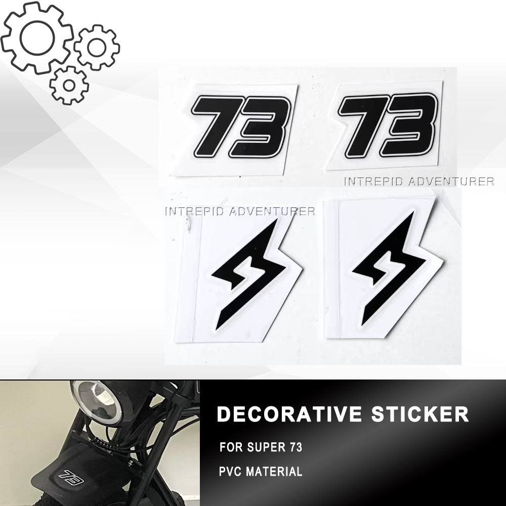 Fender FOR 73 Word super73 Decorative Sticker 1 super | Shopee Philippines