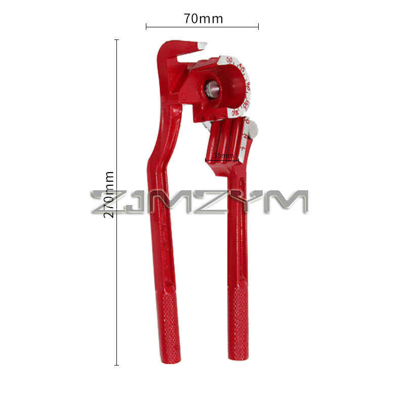 11-piece pipe flare kit Brake fuel pipe repair flare kit with cutter-bending tool set for flaring device brake line brake line tool brake line flaring device flaring devices for
