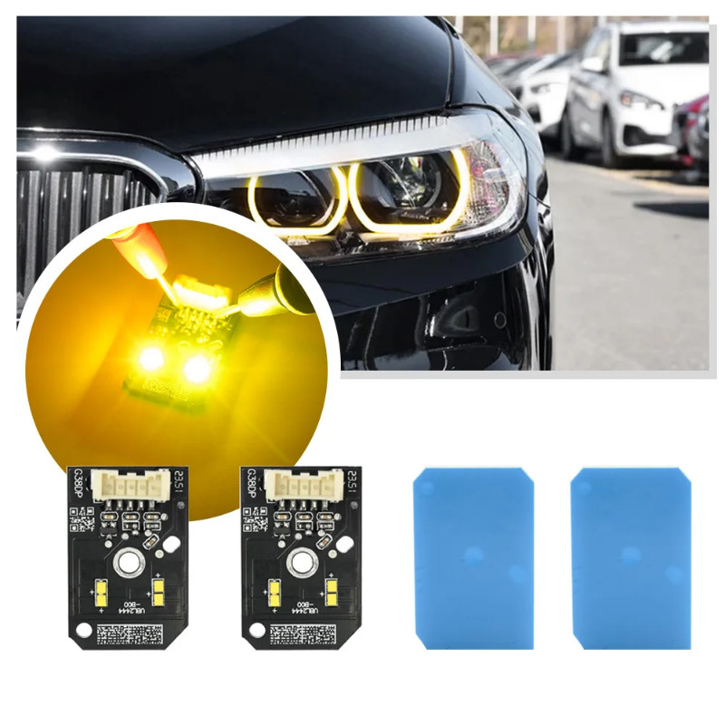 2PCS CSL style Led board DRL Daytime running light module For BMW M5 ...
