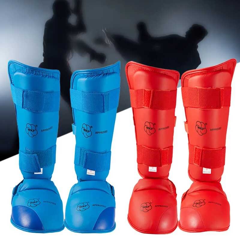 Taekwondo D Karate Leg Hand Foot Protector Set Bo Gloves Sparring Gear ...