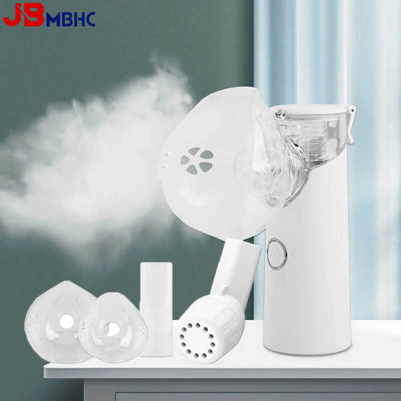 Silent Inhaler Ultrasonic Nebulizer Medical Atomizer Child Adult For ...