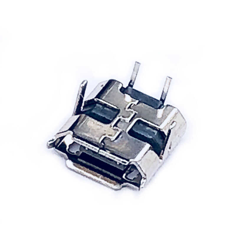 2PIN USB 90 degree mobile phone connector micro2p female socket Mike ...