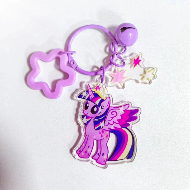 My Little Pony Periphery Acrylic Keychain Twilight Sparkle Cute Cartoon ...
