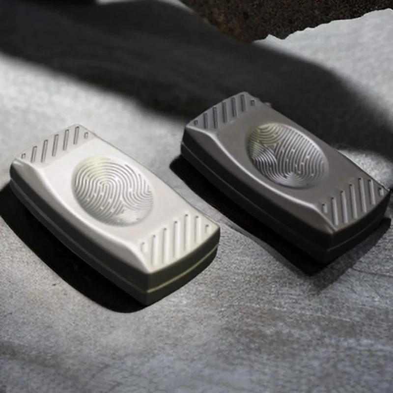 Fingerprint Magnetic Haptic Slider EDC Fidget Slider Metal Fidget Toys ...