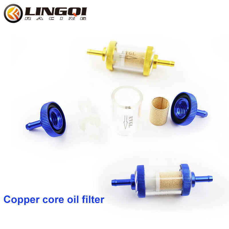 LY LESQUE Pit Dirt Bike 6Mm Copper Core Oil Filter Ine Petrol Diesel ...