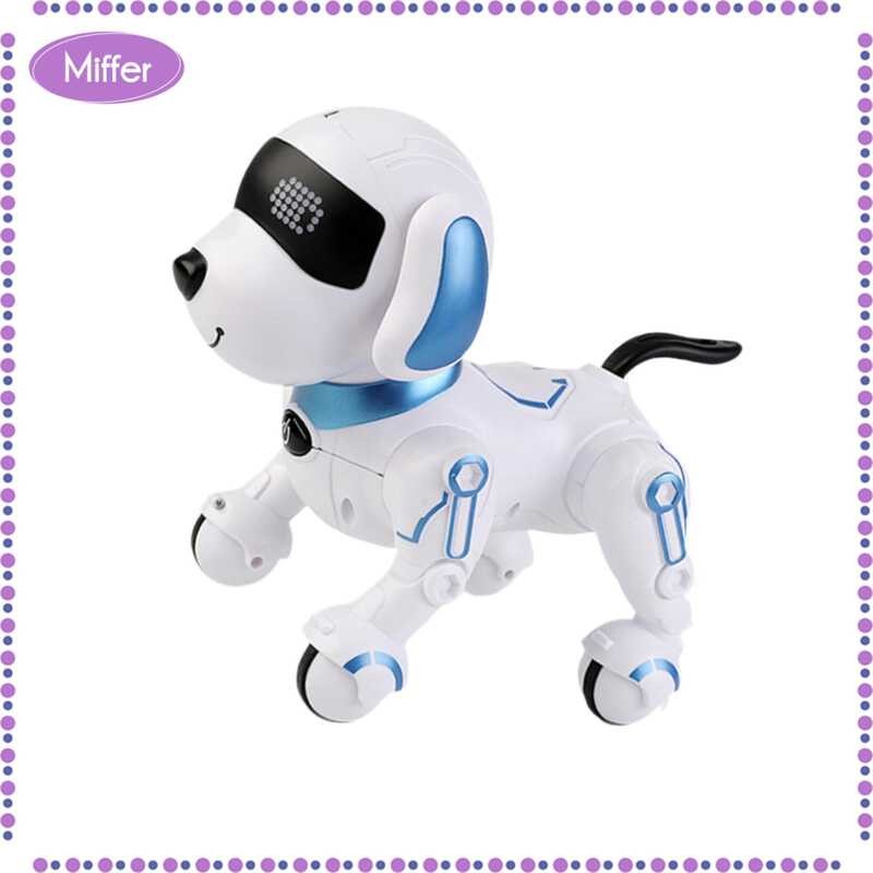 Smart Robotic Miffer Dogs Funny Intelligent Interactive RC Stunting ...