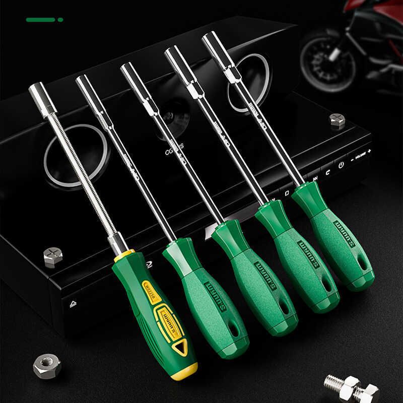 Hexagonal socket screwdriver, external hexagonal nut socket screwdriver ...